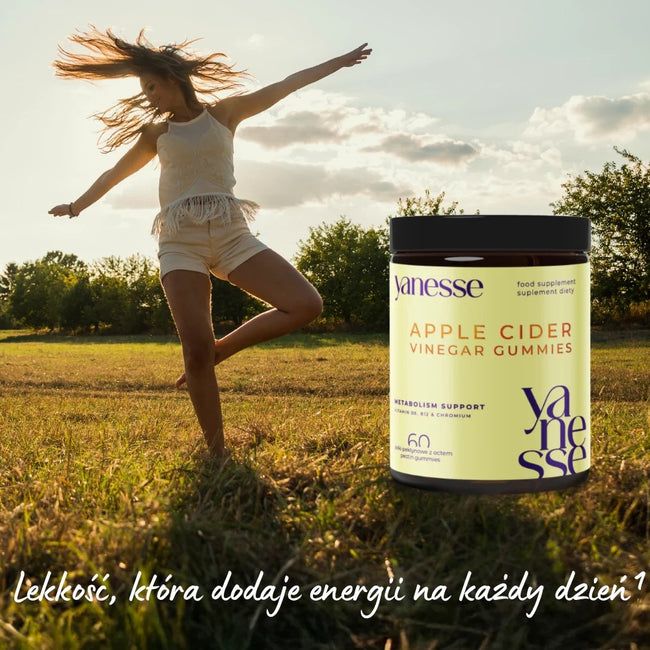 AronPharma Yanesse Vinegar Gummies żelki z octem jabłkowym i witaminami suplement diety 60 żelek