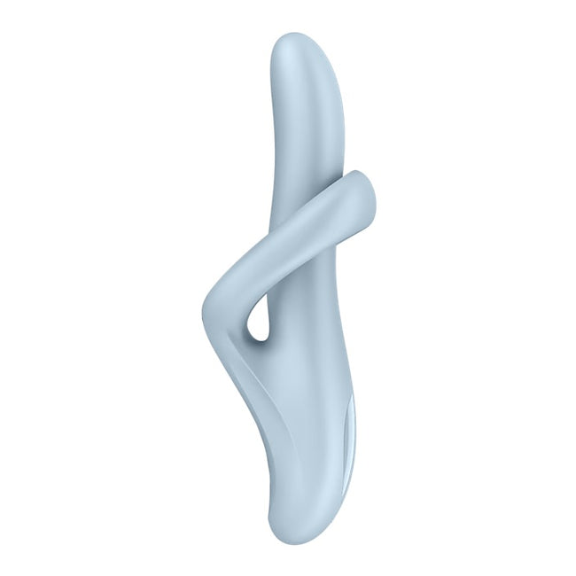 Satisfyer Heat Flex 4 wibrator rotacyjny z funkcją podgrzewania Blue