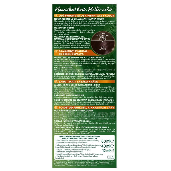 Garnier Color Naturals odżywcza farba do włosów