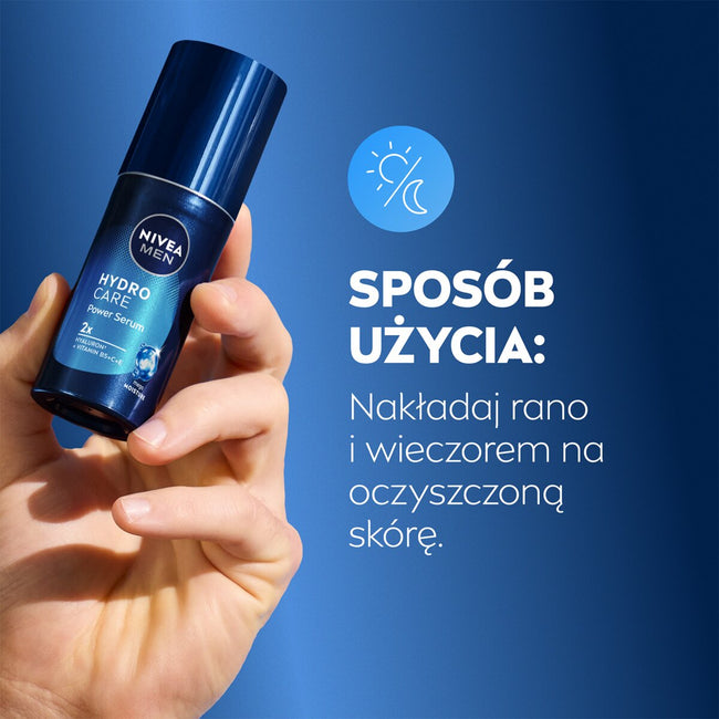 Nivea Men HydroCare power serum z kwasem hialuronowym 30ml