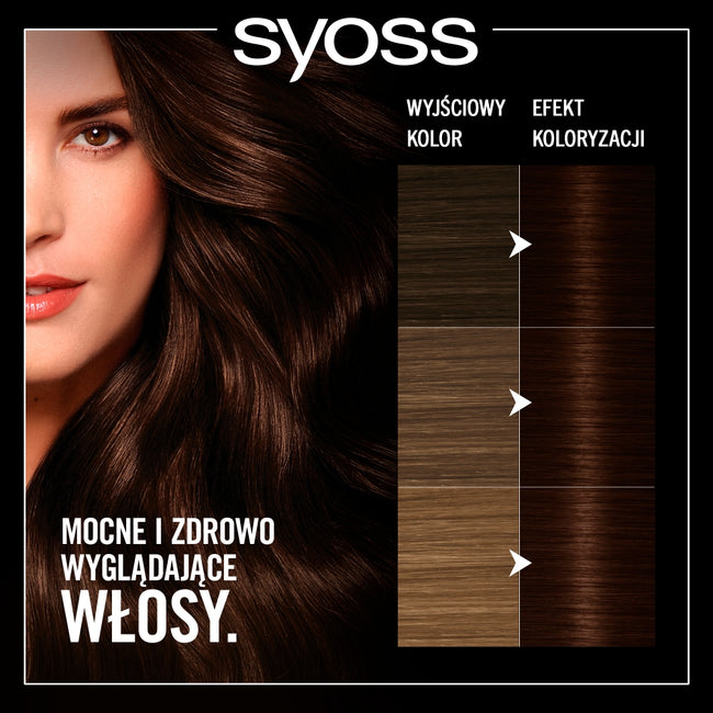 Syoss Oleo Intense farba do włosów trwale koloryzująca z olejkami