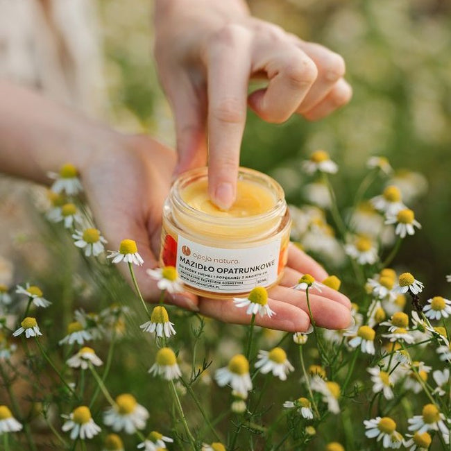 Opcja Natura Mazidło opatrunkowe do skóry suchej i popękanej z nagietkiem 50ml