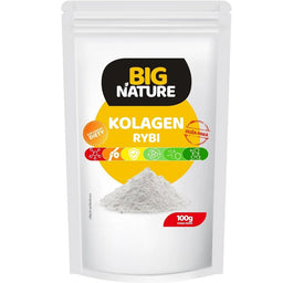 Big Nature Kolagen rybi suplement diety 100g