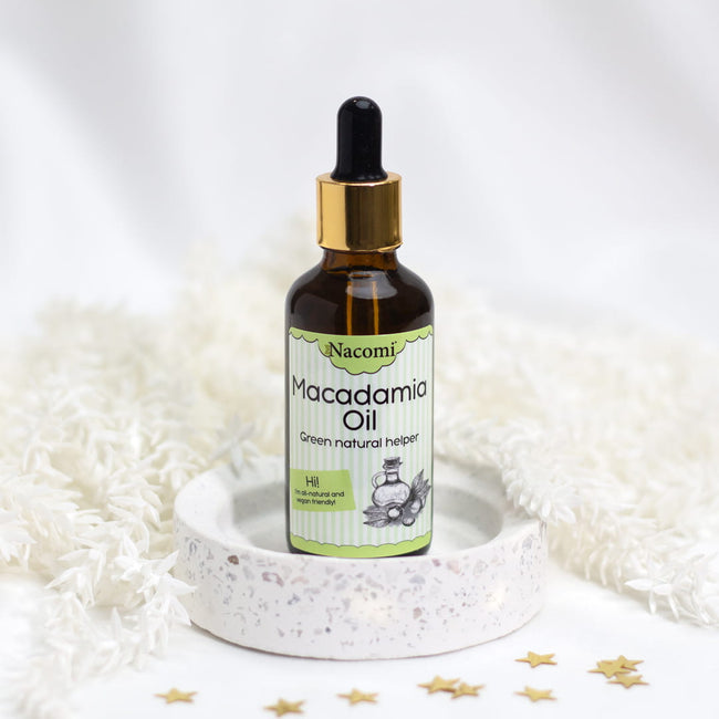 Nacomi Macadamia Oil olej macadamia z pipetą 50ml