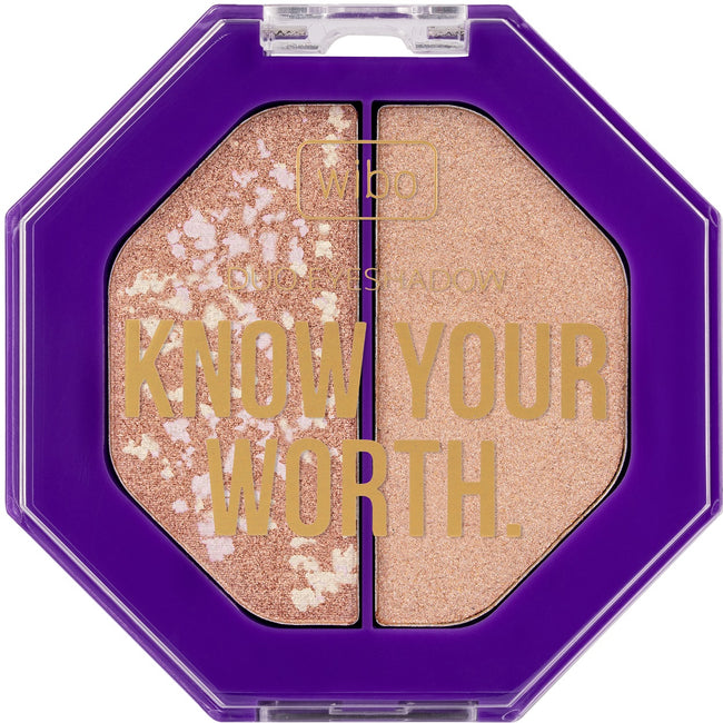 Wibo Know Your Worth Duo Eyeshadow cienie do powiek