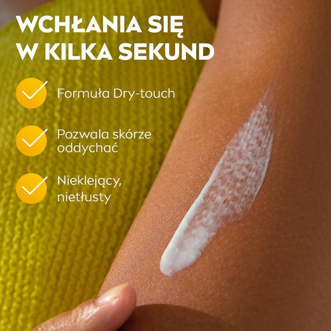 Nivea Sun Protect & Moisture nawilżający balsam do opalania Invisible Finish SPF50+ 150ml