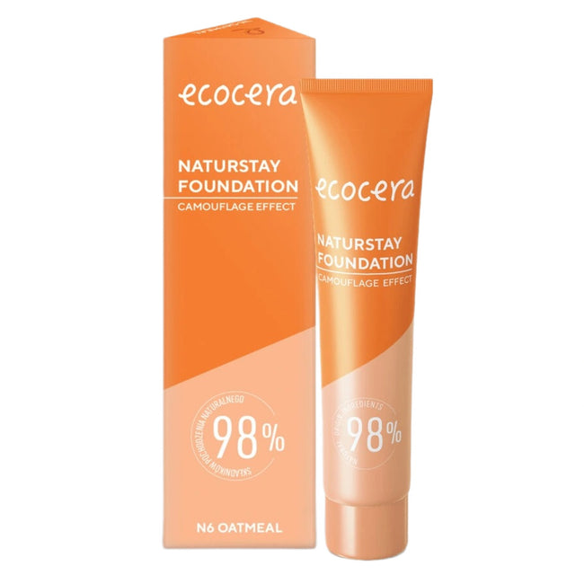Ecocera Naturstay Foundation naturalny podkład kryjący