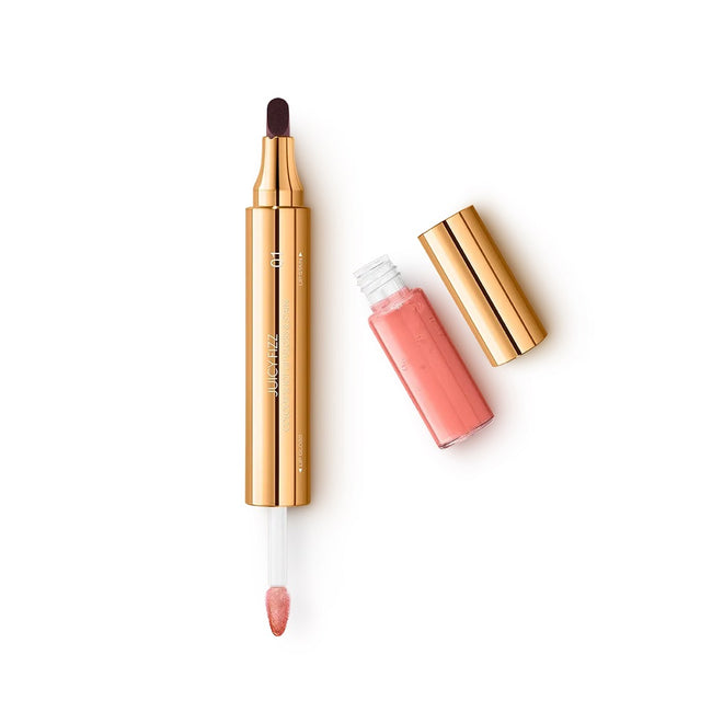 KIKO Milano Juicy Fizz Color Shot Lip Gloss & Stain duet do ust z błyszczykiem i tintem