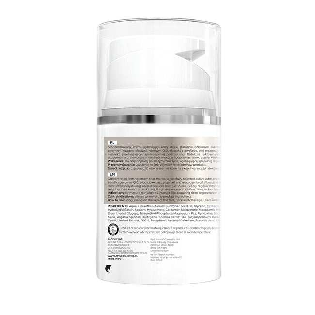 APIS Inspiration krem do twarzy ujędrniająco-regenerujący na noc 40+ 50ml