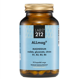 LABS212 ALLmag Magnesium suplement diety 90 kapsułek