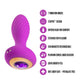 Blush Oh My Gem Charm korek analny z 7 trybami wibracji Amethyst