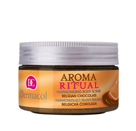 Dermacol Aroma Ritual Harmonizing Body Scrub peeling do ciała Belgian Chocolate 200g