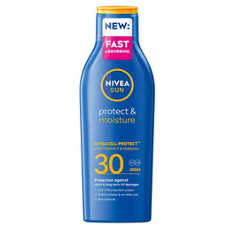 Nivea Protect & Moisture nawilżający balsam do opalania SPF30 200ml