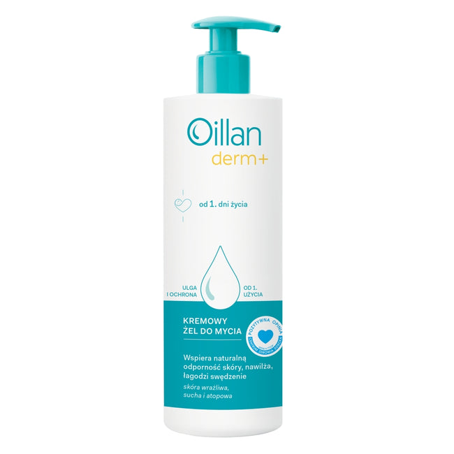 Oillan Derm+ kremowy żel do mycia 400ml