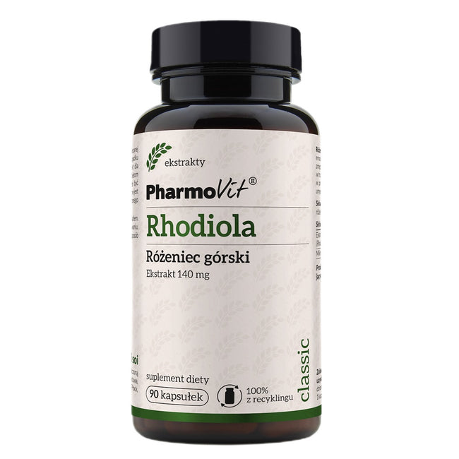 Pharmovit Rhiodola Różeniec górski suplement diety 90 kapsułek