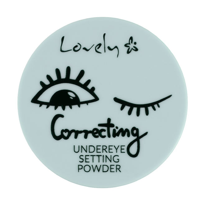 Lovely Correcting Undereye Setting Powder korygujący lekki puder sypki pod oczy