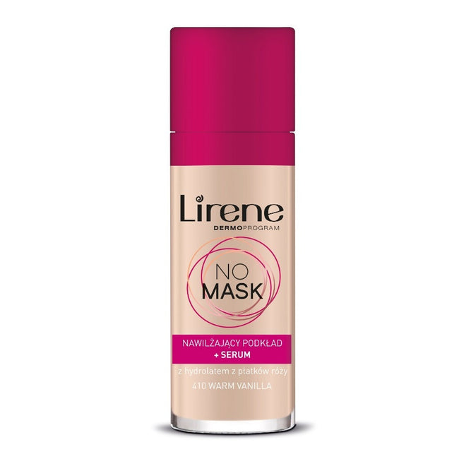 Lirene No Mask nawilżający podkład + serum