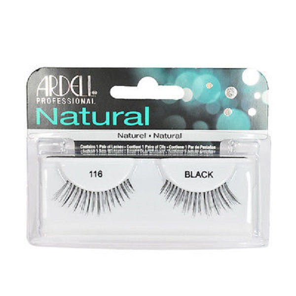 Ardell Natural 1 para sztucznych rzęs Black