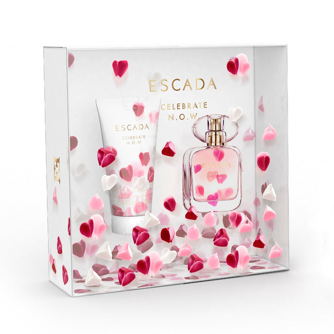 Escada Celebrate N.O.W. zestaw woda perfumowana spray 30ml + balsam do ciała 50ml