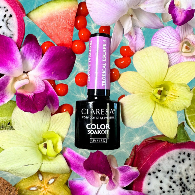 Claresa Color Soak Off UV/LED Tropical Escape lakier hybrydowy 5g