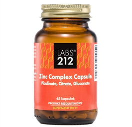 LABS212 Zinc Complex Capsule suplement diety 45 kapsułek