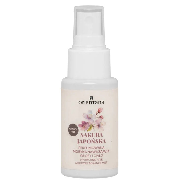 ORIENTANA Perfumowana mgiełka nawilżająca do ciała i włosów Sakura Japońska 50ml