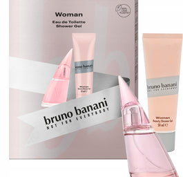 Bruno Banani Woman zestaw woda toaletowa spray 30ml + żel pod prysznic 50ml