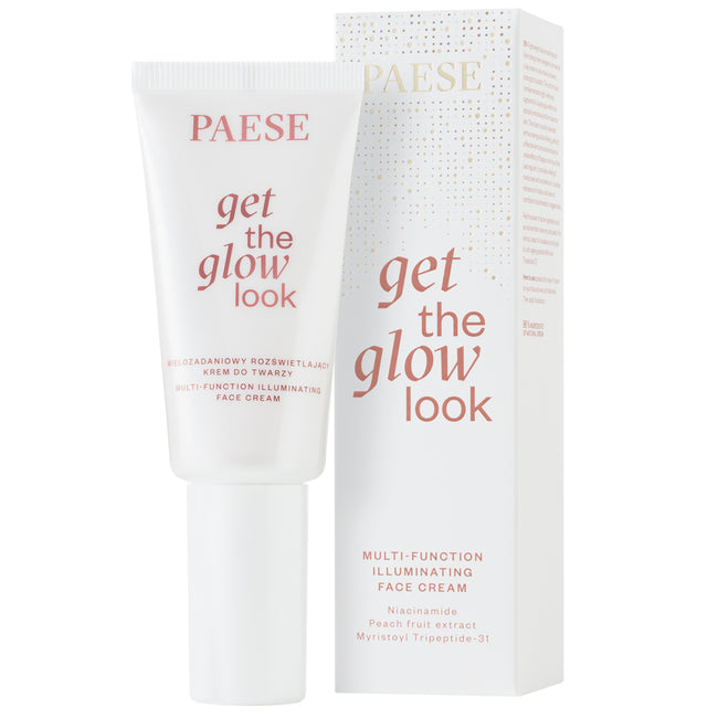 Paese Get The Glow Look wielozadaniowy rozświetlający krem do twarzy 30ml