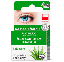 Floslek Żel ze świetlikiem lekarskim i aloesem do powiek i pod oczy 10g