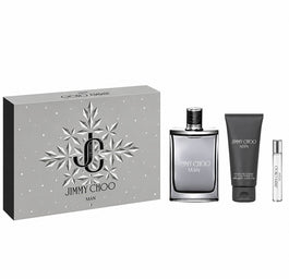Jimmy Choo Man zestaw woda toaletowa spray 100ml + żel pod prysznic 100ml + woda toaletowa spray 7.5ml