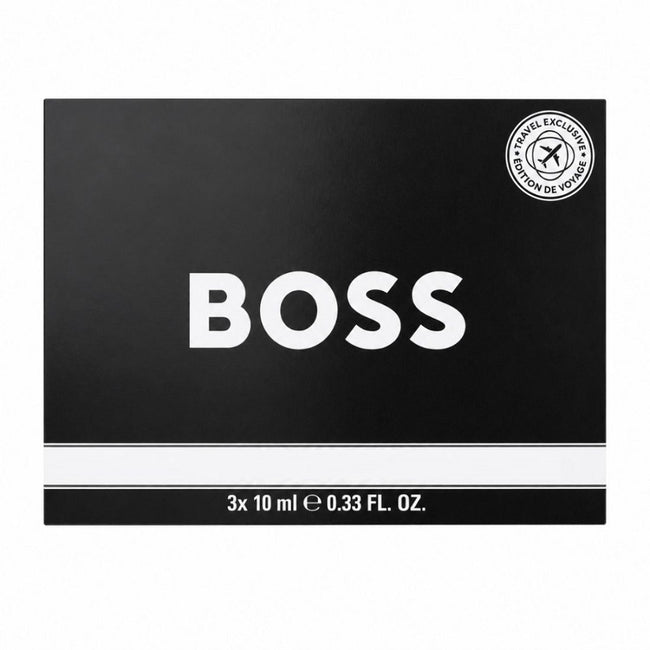 Hugo Boss Travel Exclusive zestaw miniaturek perfum dla mężczyzn 3x10ml