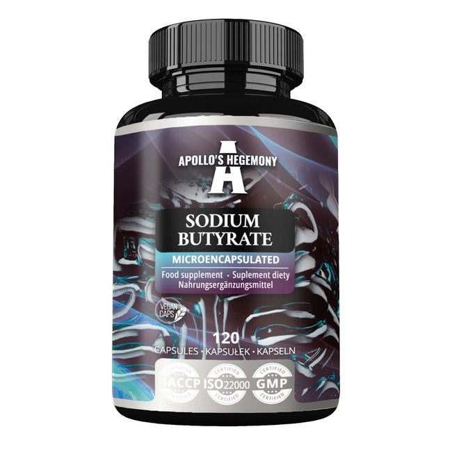 Apollo's Hegemony Sodium Butyrate suplement diety 120 kapsułek