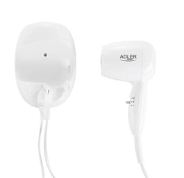 Adler Suszarka do włosów hotelowo-basenowa 1600W AD 2252 Biała