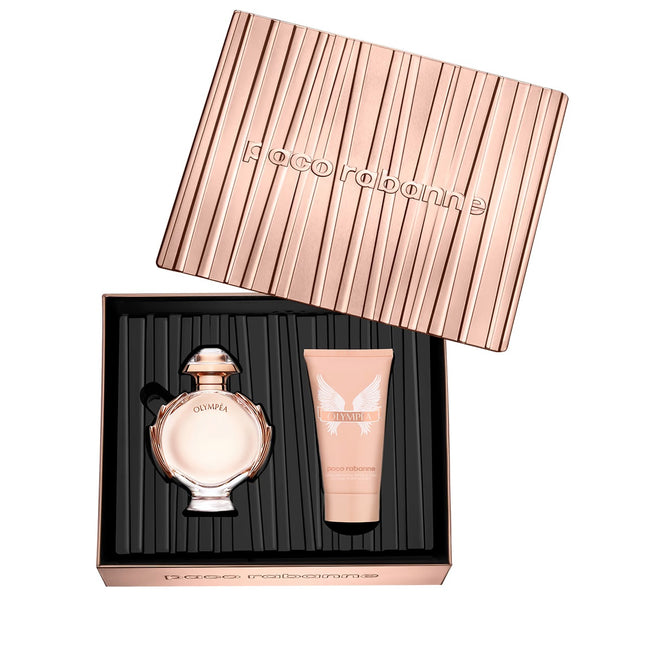 Paco Rabanne Olympea zestaw woda perfumowana spray 50ml + balsam do ciała 75ml