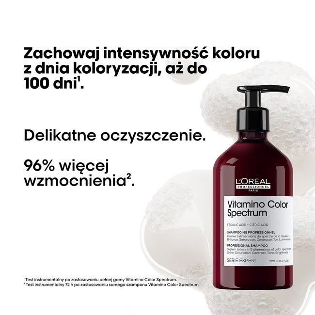 L'Oreal Professionnel Serie Expert Vitamino Color Spectrum profesjonalny szampon do włosów 500ml