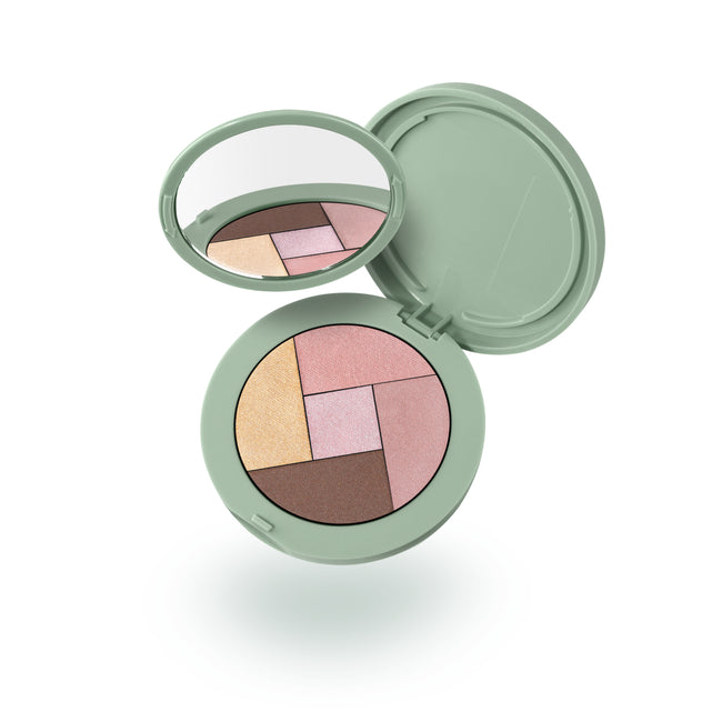 KIKO Milano Kind by KIKO Soft Touch Eyeshadow Palette paleta 5 cieniami do powiek o różnych wykończeniach