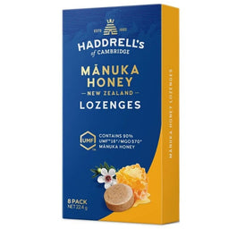 Haddrell's Manuka Honey pastylki do ssania 22.4g
