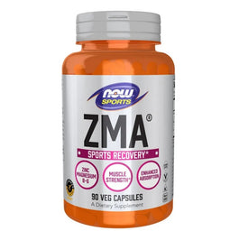 Now Foods ZMA Sports Recovery magnez + cynk + B6 suplement diety 90 kapsułek