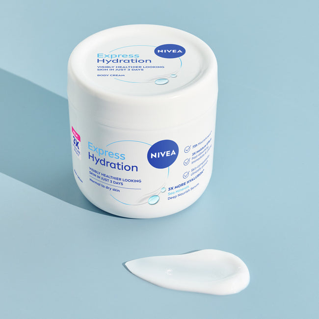 Nivea Intensive Moisturising błyskawicznie nawilżający krem do ciała 400ml