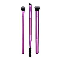 Real Techniques Eye Shade + Blend Brush Trio zestaw pędzli do makijażu oczu 3szt