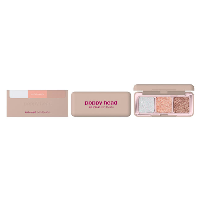 Poppy Head Just Enough Everyday Glow paleta cieni do powiek