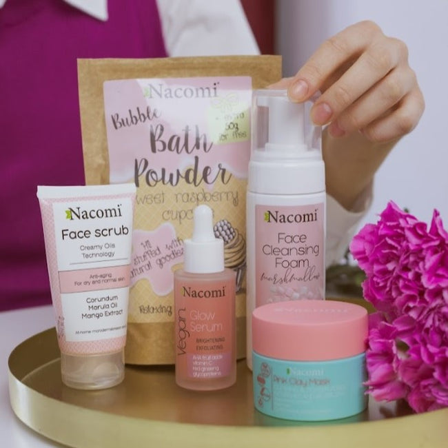 Nacomi Pink Clay Mask maska różowa oczyszczająco ściągająca 50ml
