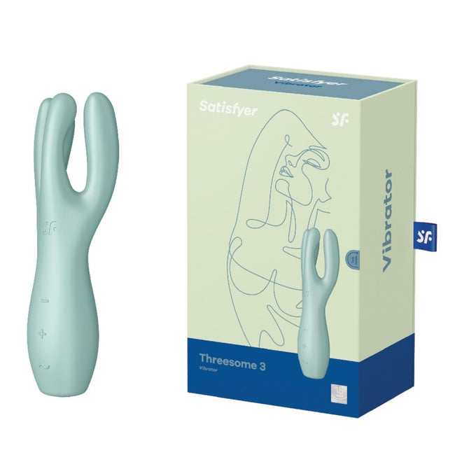 Satisfyer Threesome 3 wibrator Mint