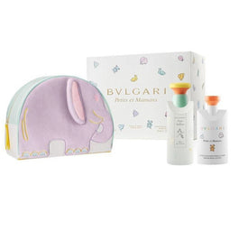 Bvlgari Petits et Mamans zestaw woda toaletowa spray 100ml + balsam do ciała 75ml + kosmetyczka