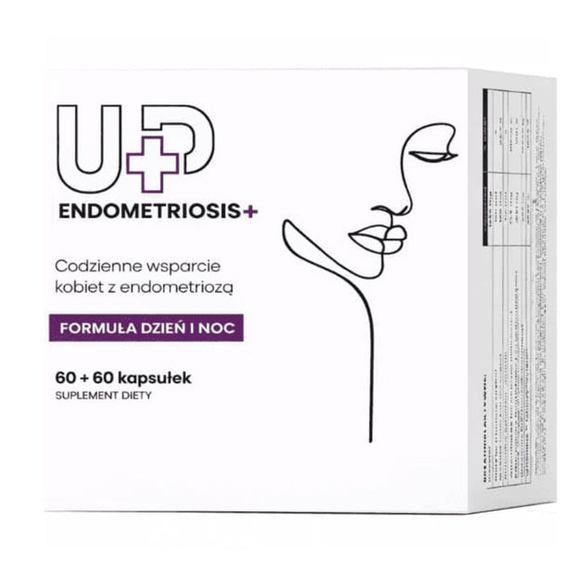 UP Health Pharma Endometriosis+ endometrioza suplement diety 120 kapsułek