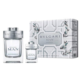Bvlgari Man Rain Essence zestaw woda perfumowana spray 100ml + woda perfumowana spray 15ml