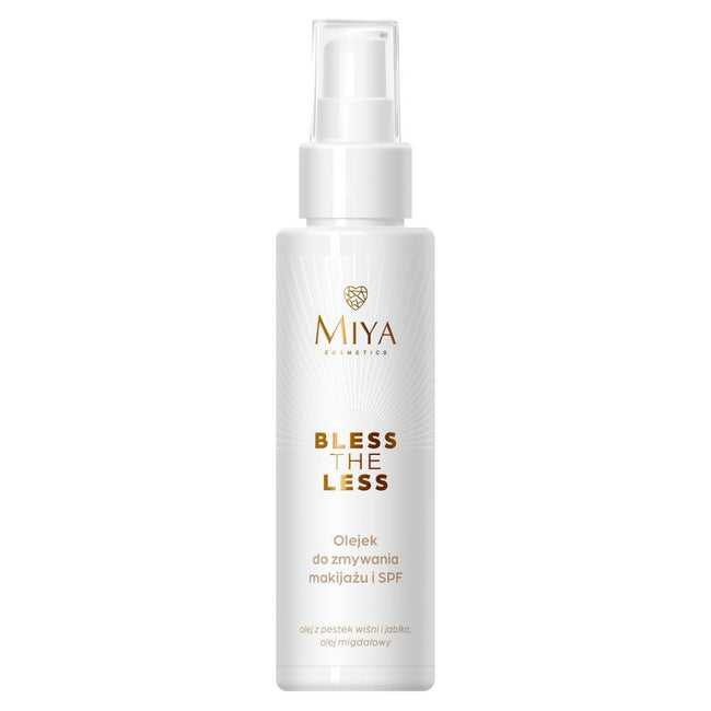 Miya Cosmetics Bless The Less olejek do zmywania makijażu i SPF 100ml