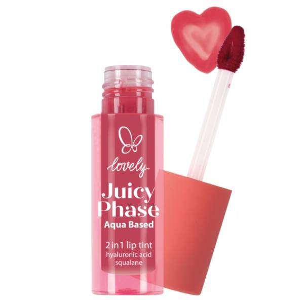 Lovely Juicy Phase Aqua Based 2 in 1 Lip Stain tint do ust 4g