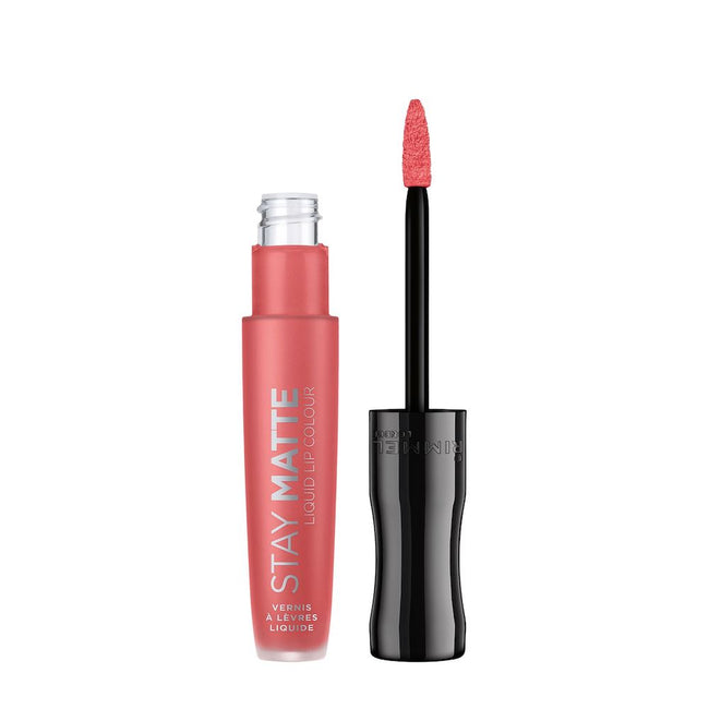 Rimmel Stay Matte Liquid Lip Colour matowa szminka w płynie 600 Coral Sass 5.5ml