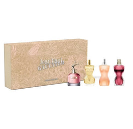 Jean Paul Gaultier Woman Miniatures zestaw La Belle woda perfumowana 6ml + Scandal woda perfumowana 6ml + Divine woda perfumowana 6ml + Classique woda toaletowa 6ml